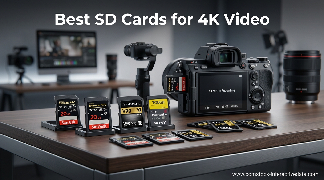 Best SD Cards for 4K Video