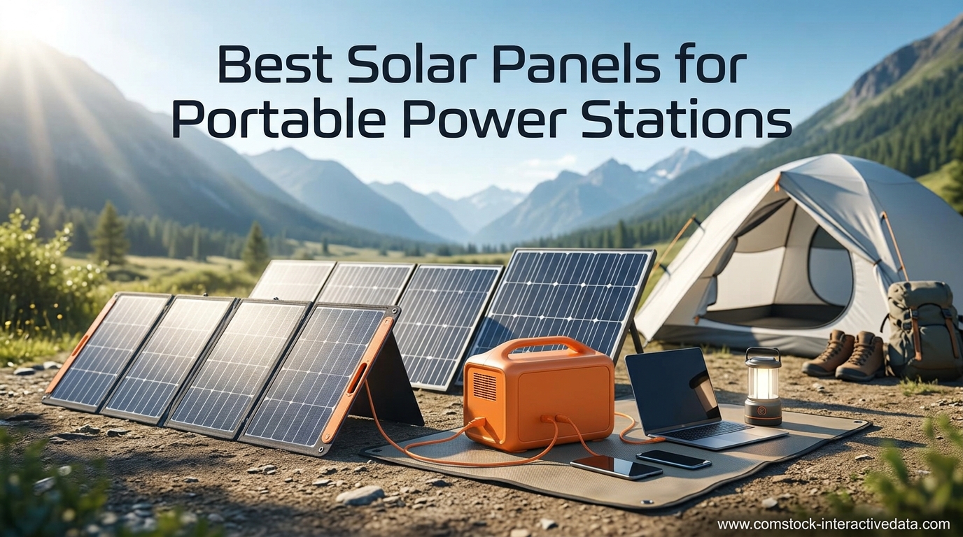 Best Solar Panels for Portable Power Stations