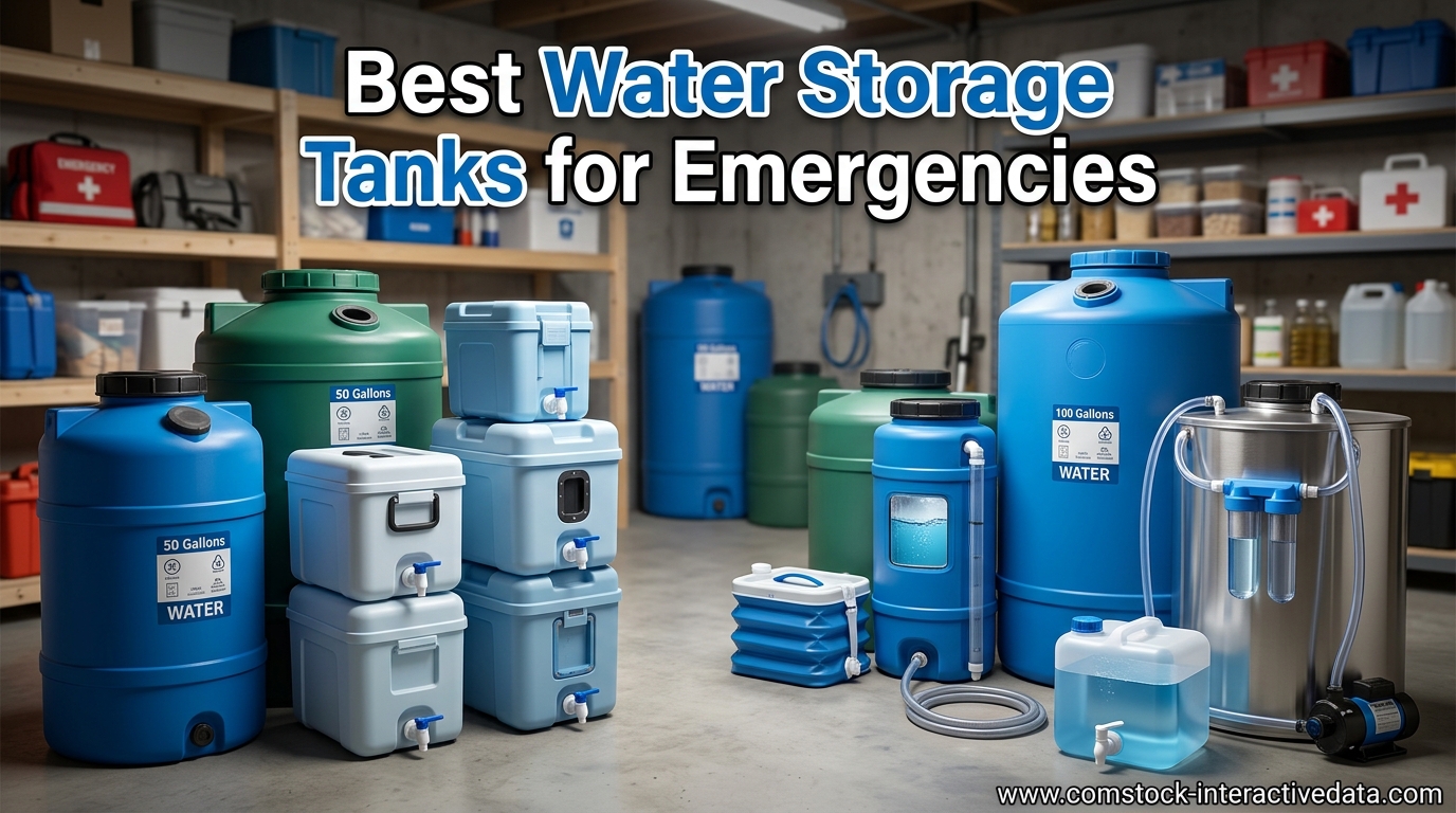 Best Water Storage Tanks for Emergencies