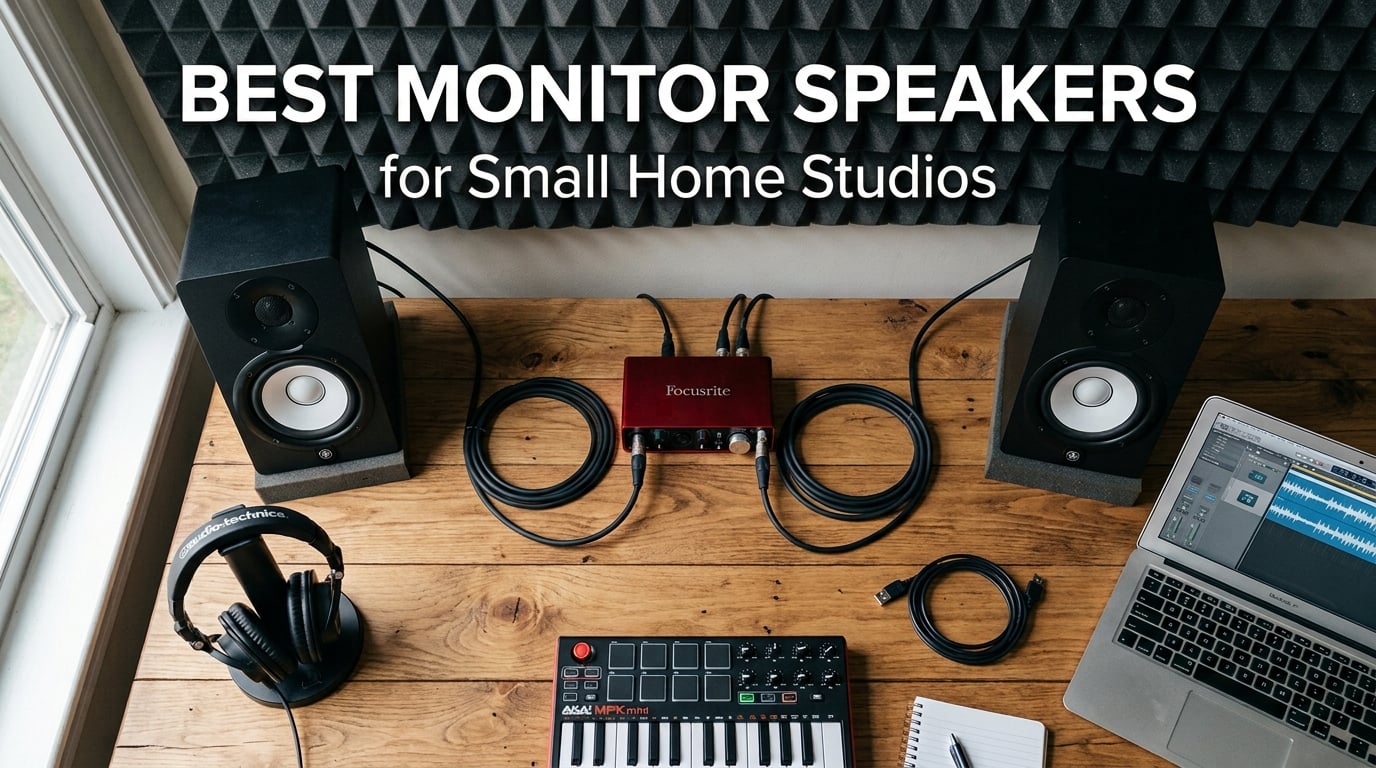 best monitor speakers for small home studios
