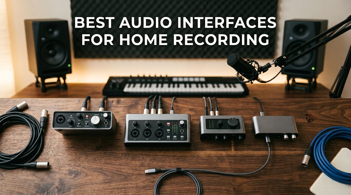 best audio interfaces for home recording