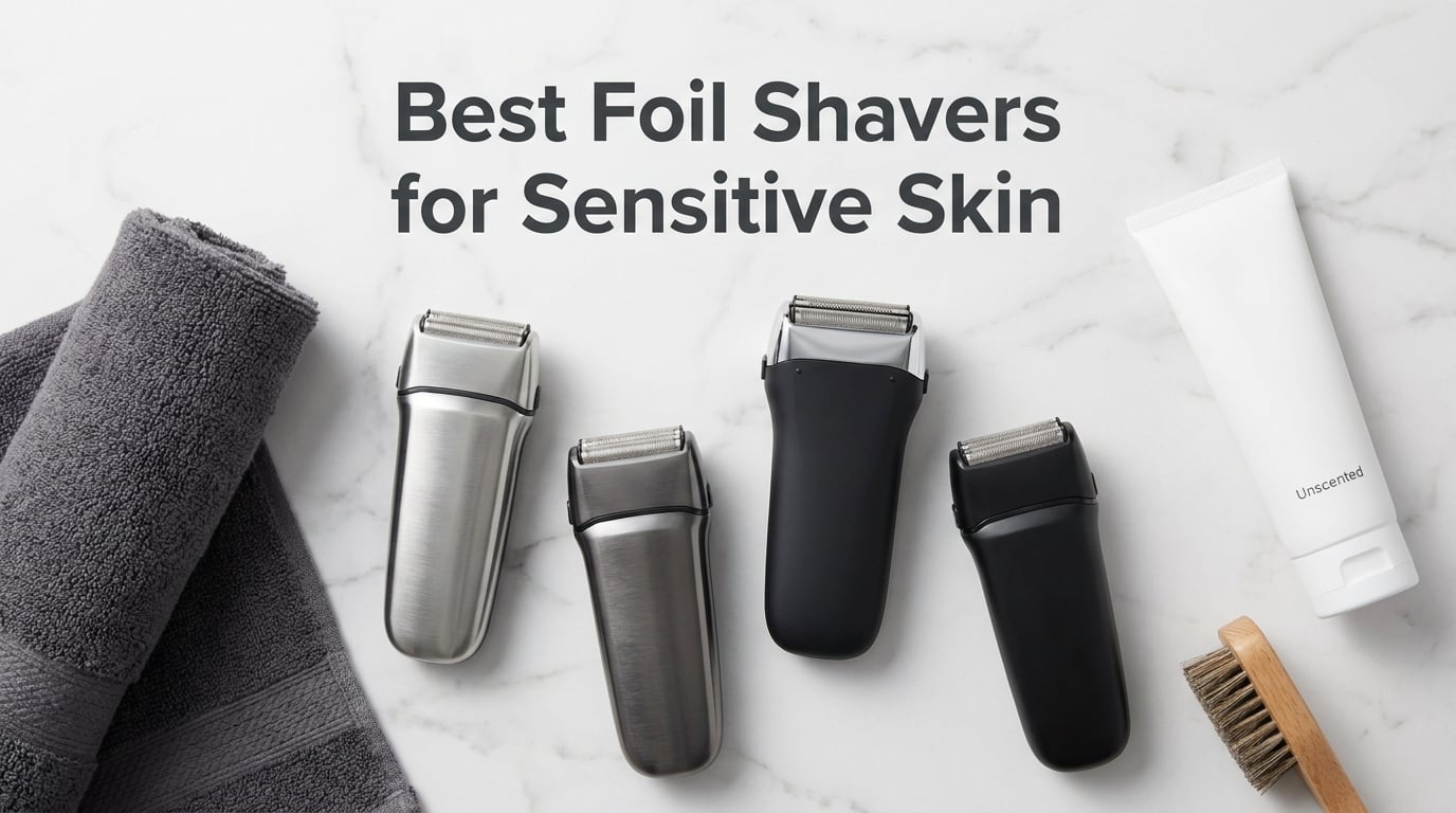 best foil shavers for sensitive skin