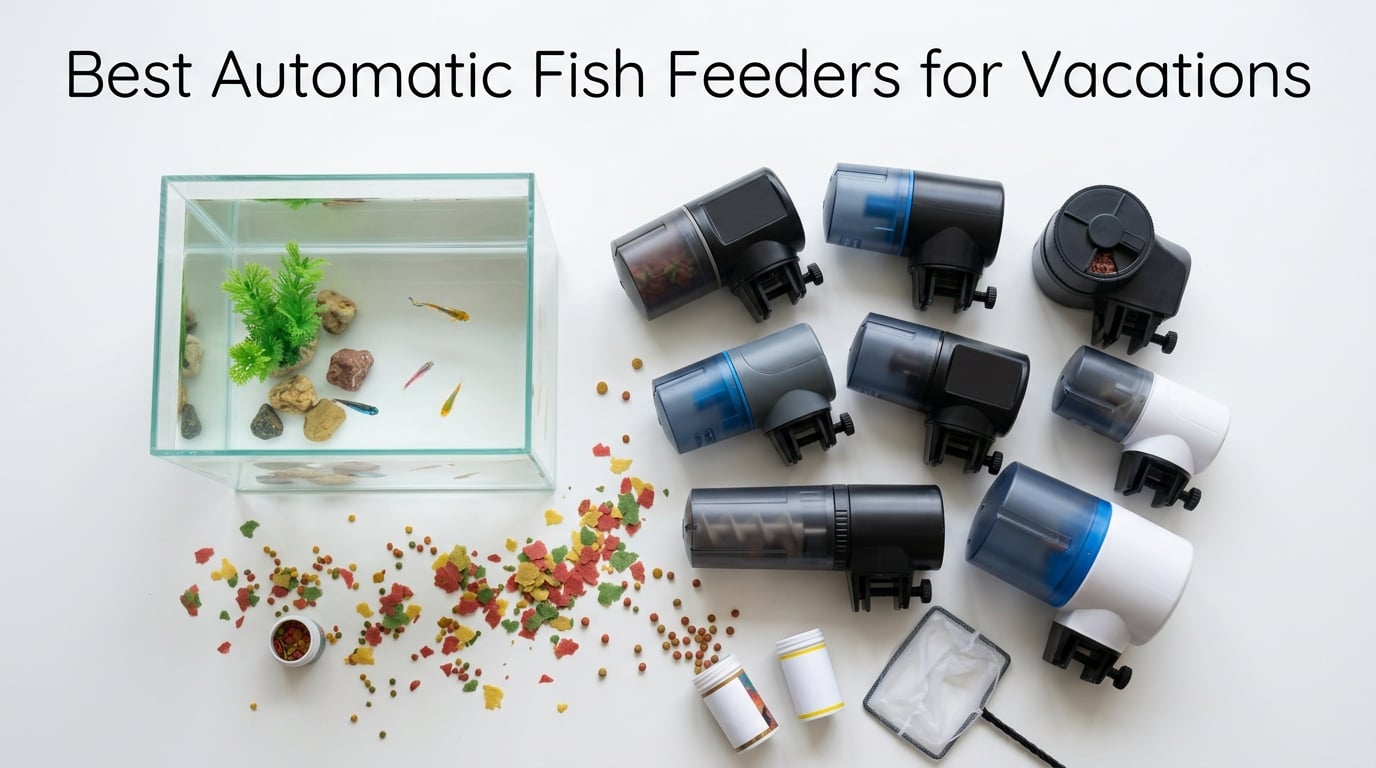 best automatic fish feeders for vacations