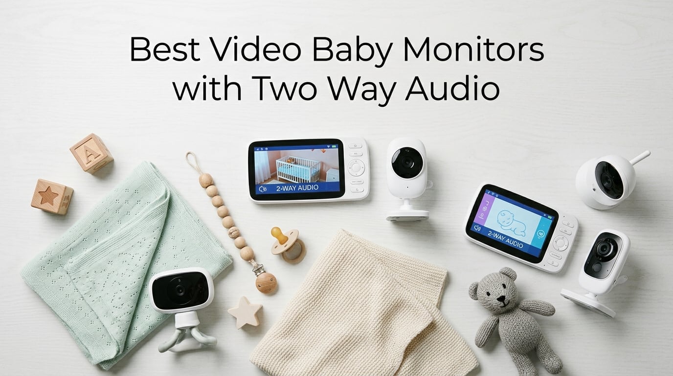 best video baby monitors with two way audio