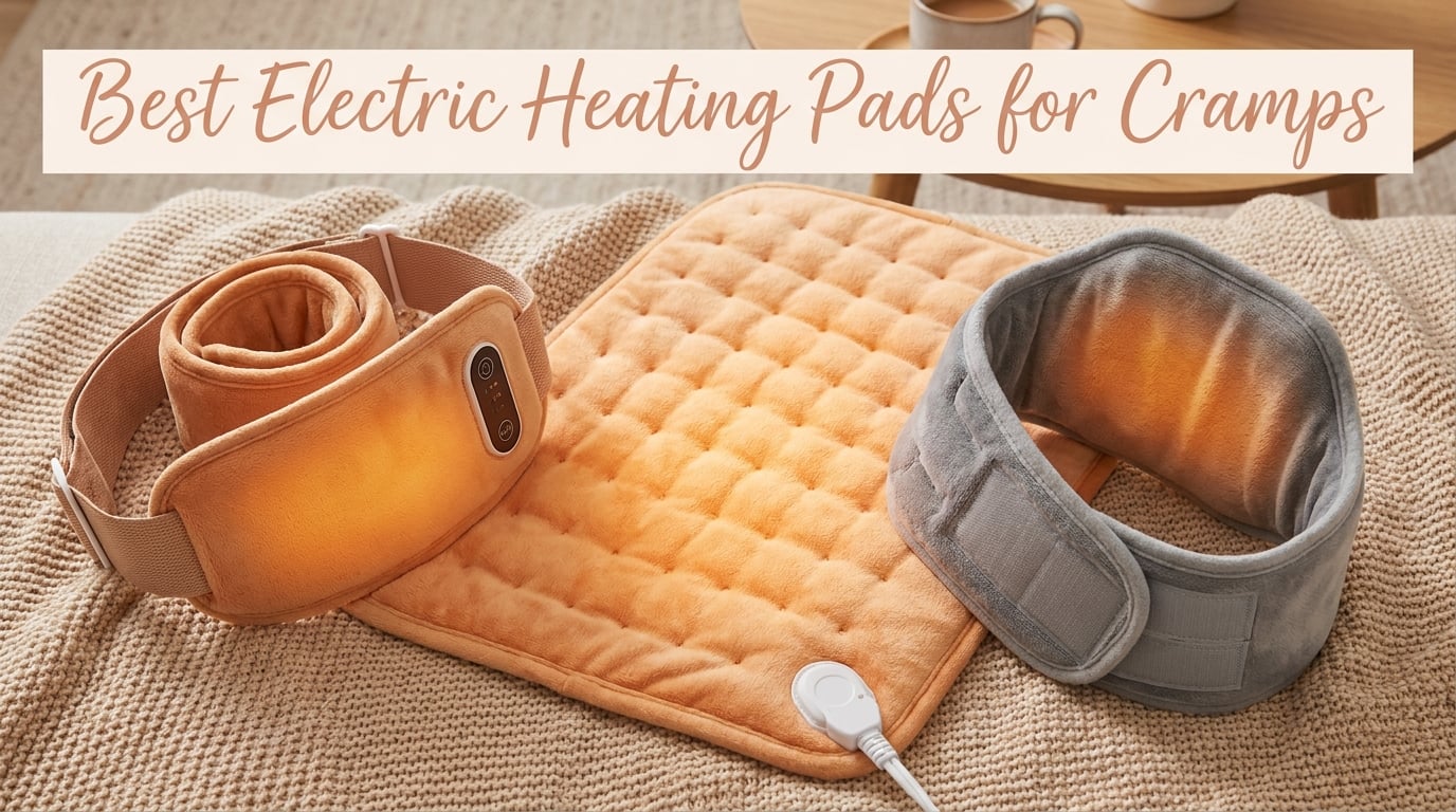 best electric heating pads for cramps