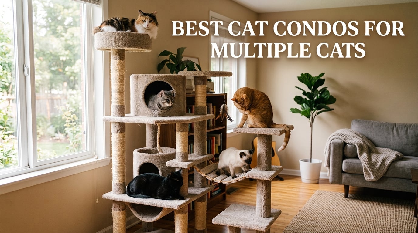 best cat condos for multiple cats