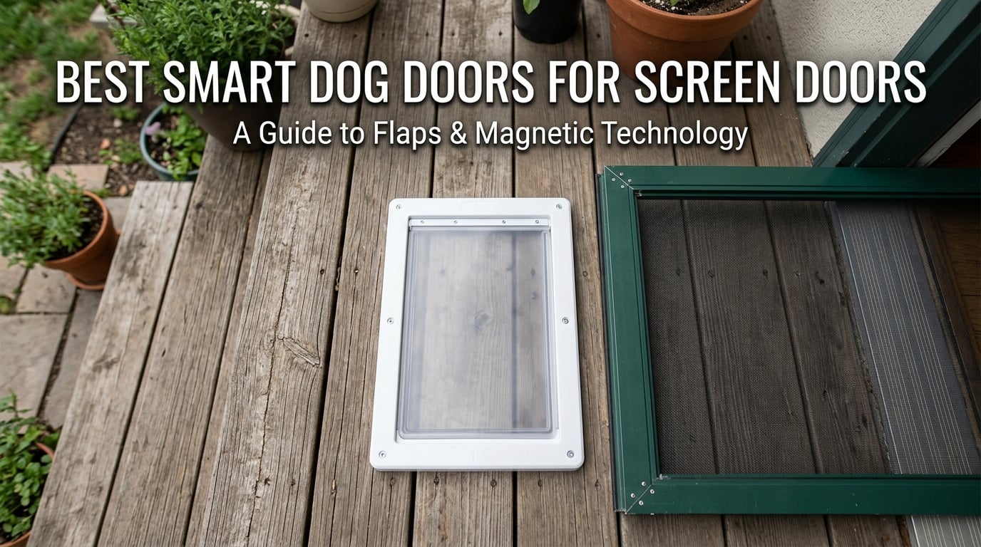 best smart dog doors for screen doors