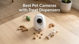 best pet cameras with treat dispensers