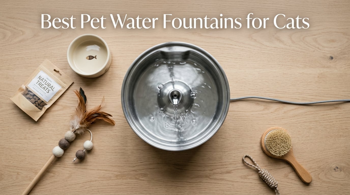 best pet water fountains for cats