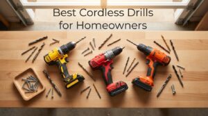 best cordless drills for homeowners