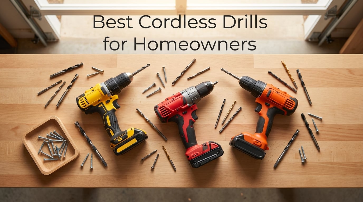 best cordless drills for homeowners