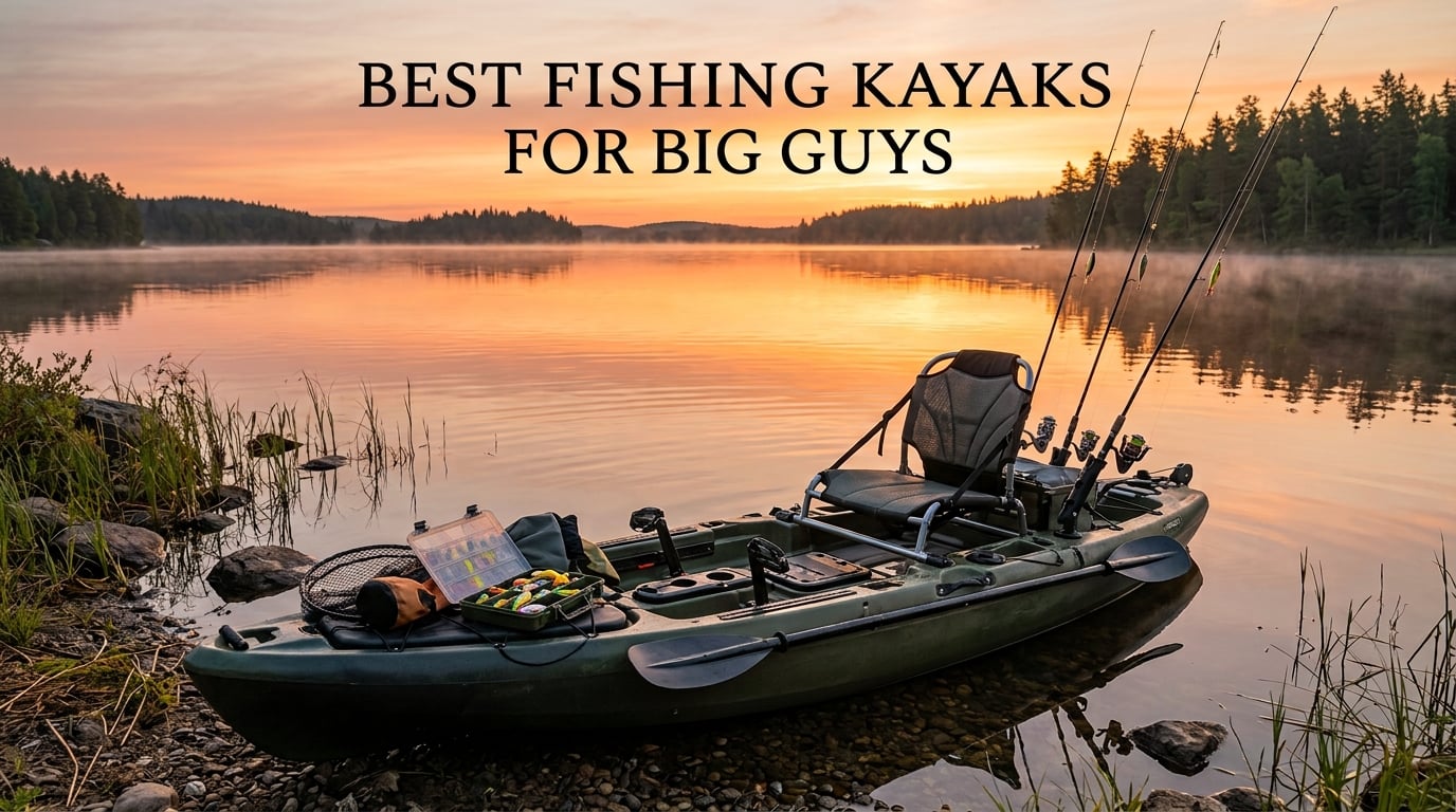 best fishing kayaks for big guys