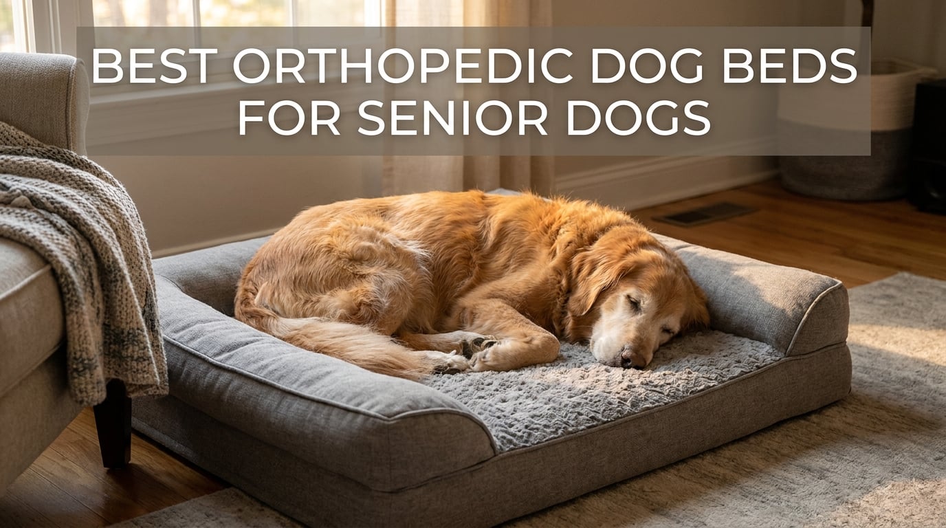 best orthopedic dog beds for senior dogs
