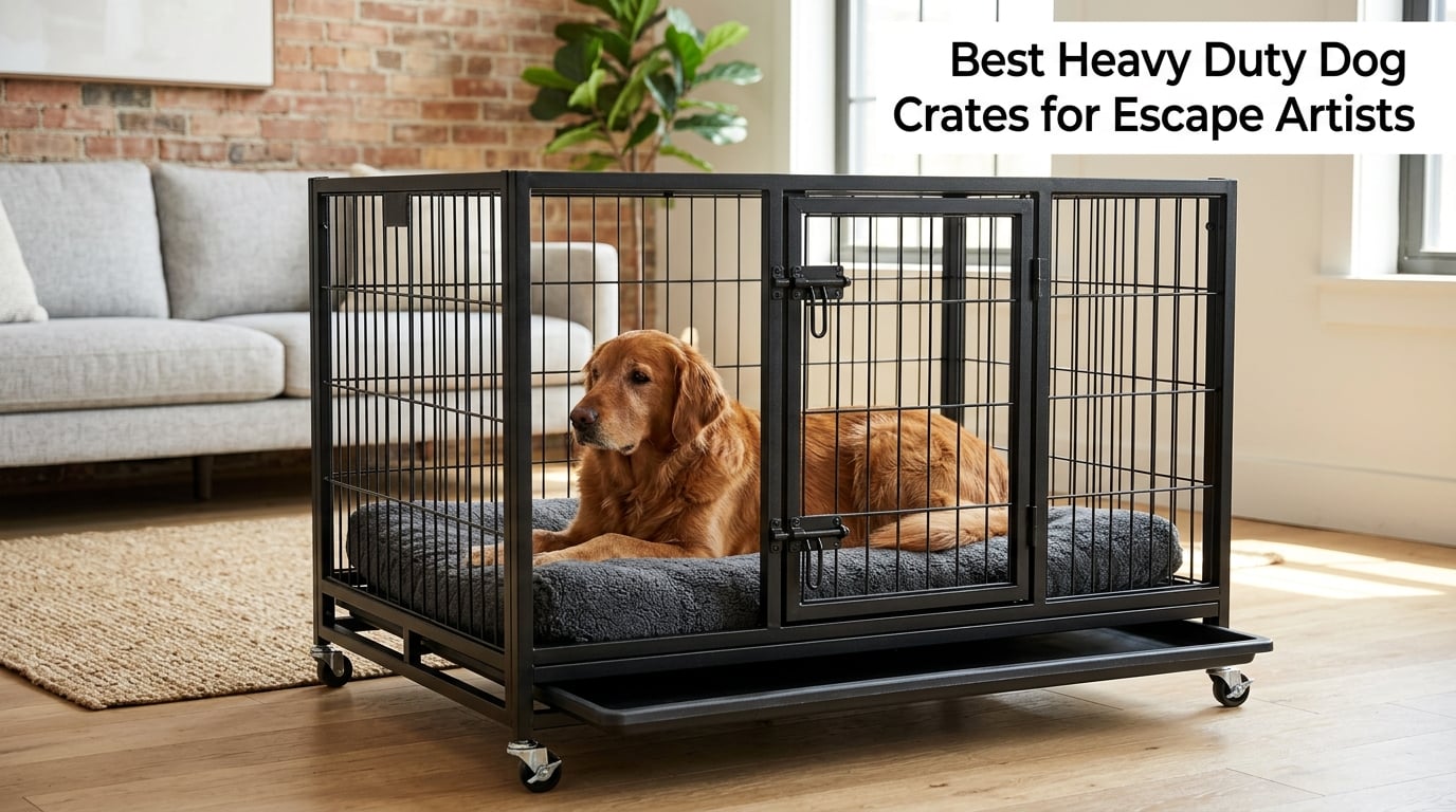 best heavy duty dog crates for escape artists