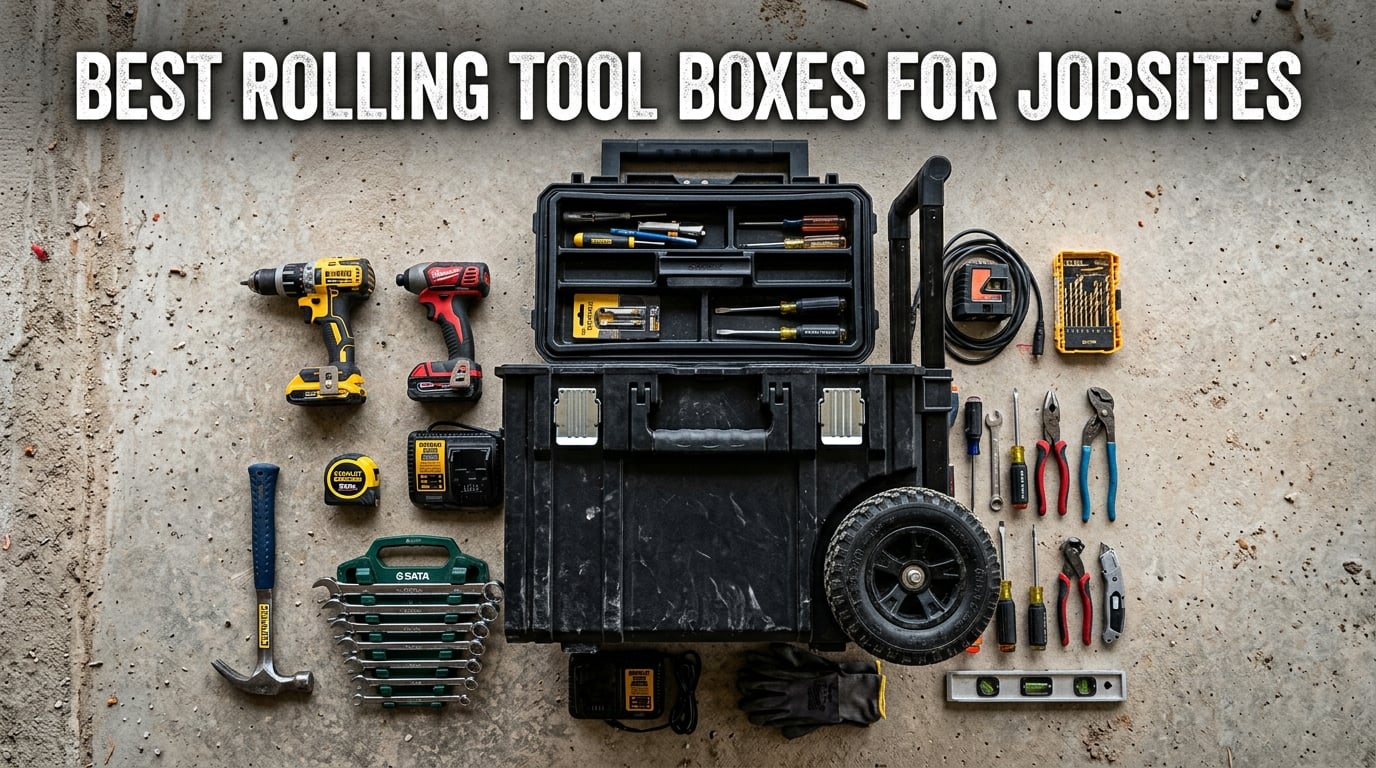 best rolling tool boxes for jobsites