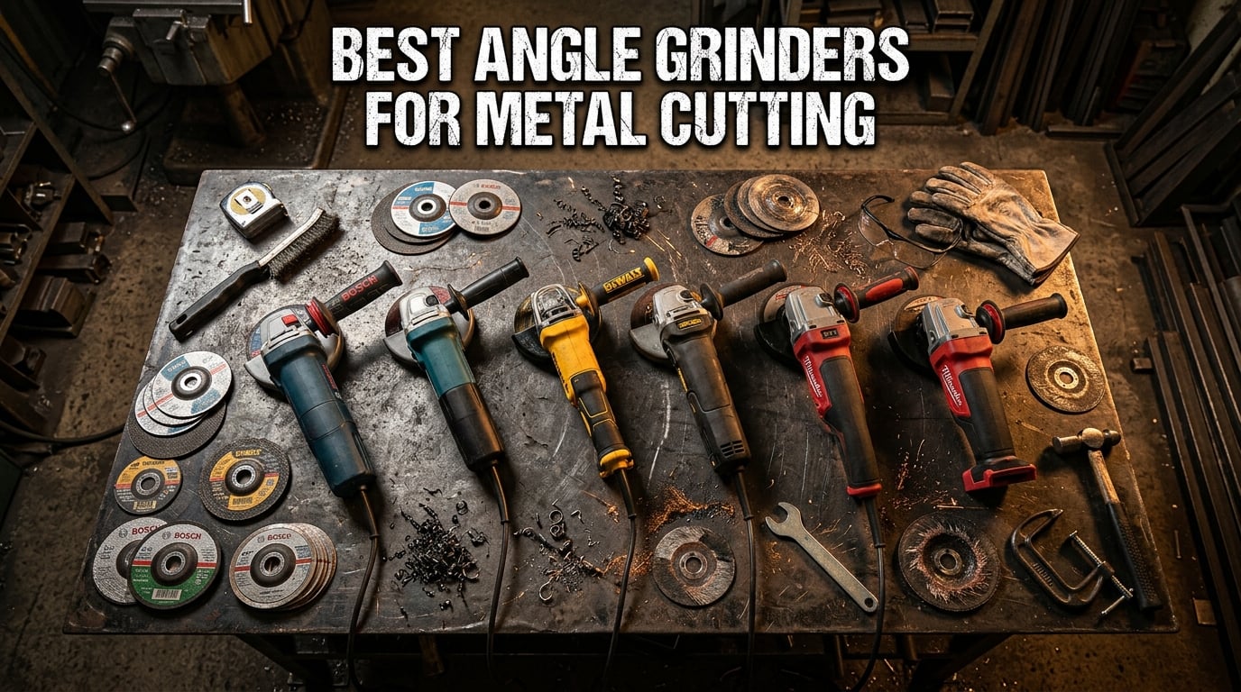 best angle grinders for metal cutting