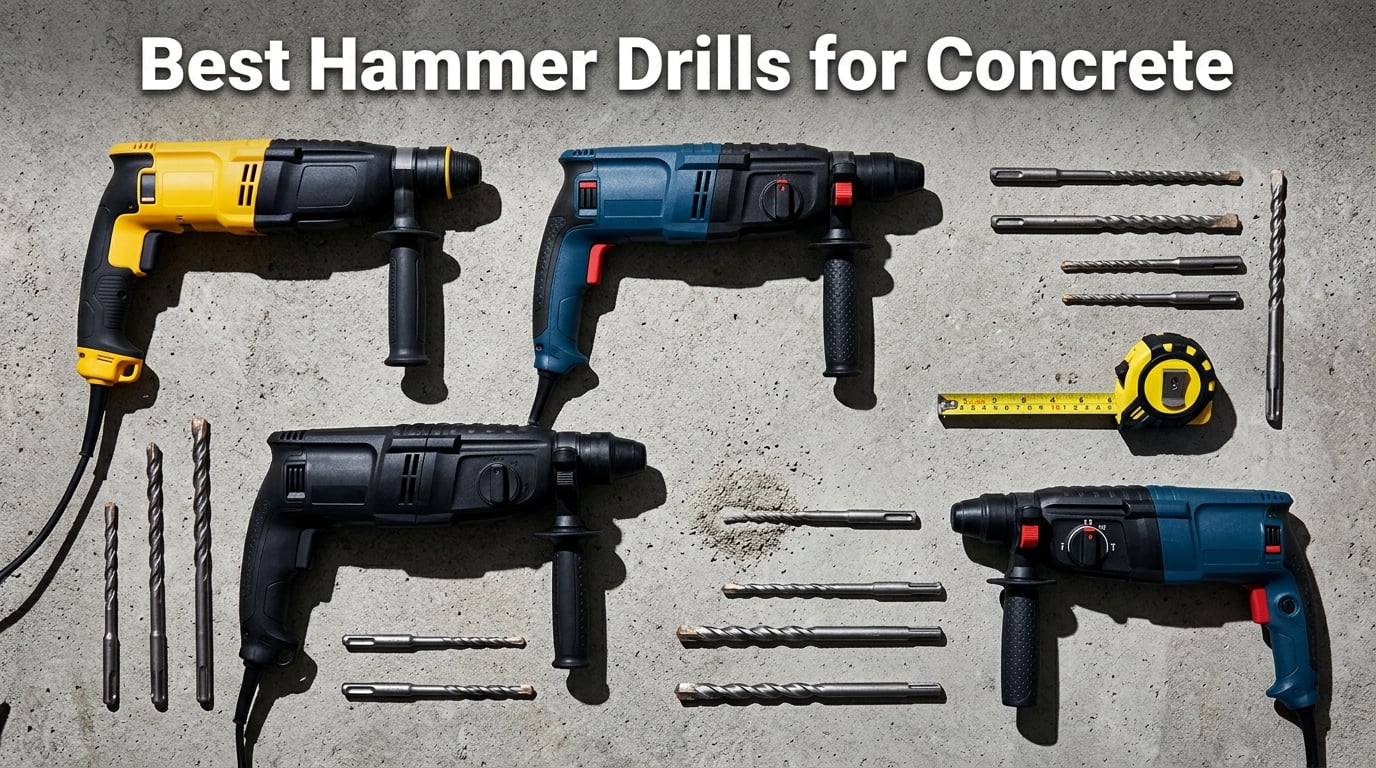 best hammer drills for concrete