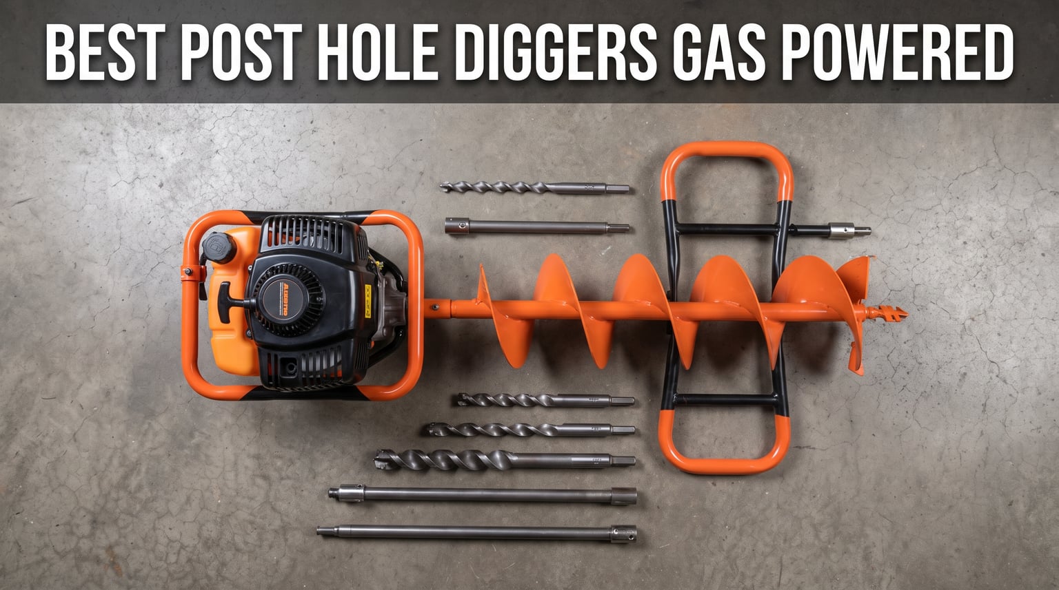 best post hole diggers gas powered