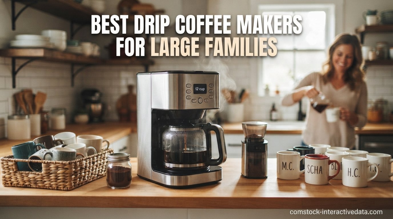 best drip coffee makers for large families