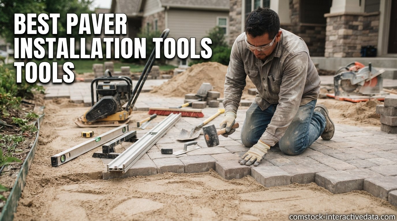 best paver installation tools