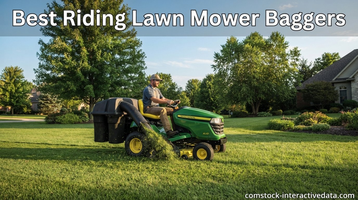 best riding lawn mower baggers