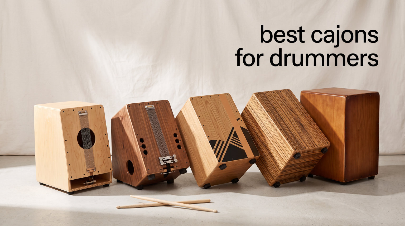 best cajons for drummers