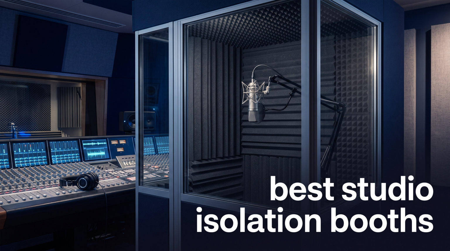 best studio isolation booths