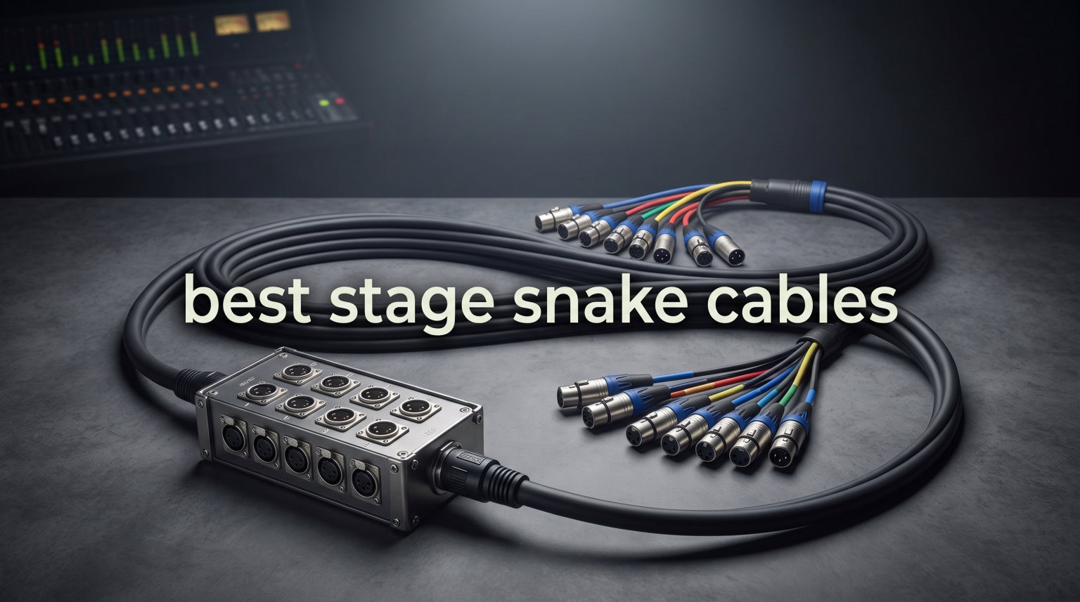 best stage snake cables
