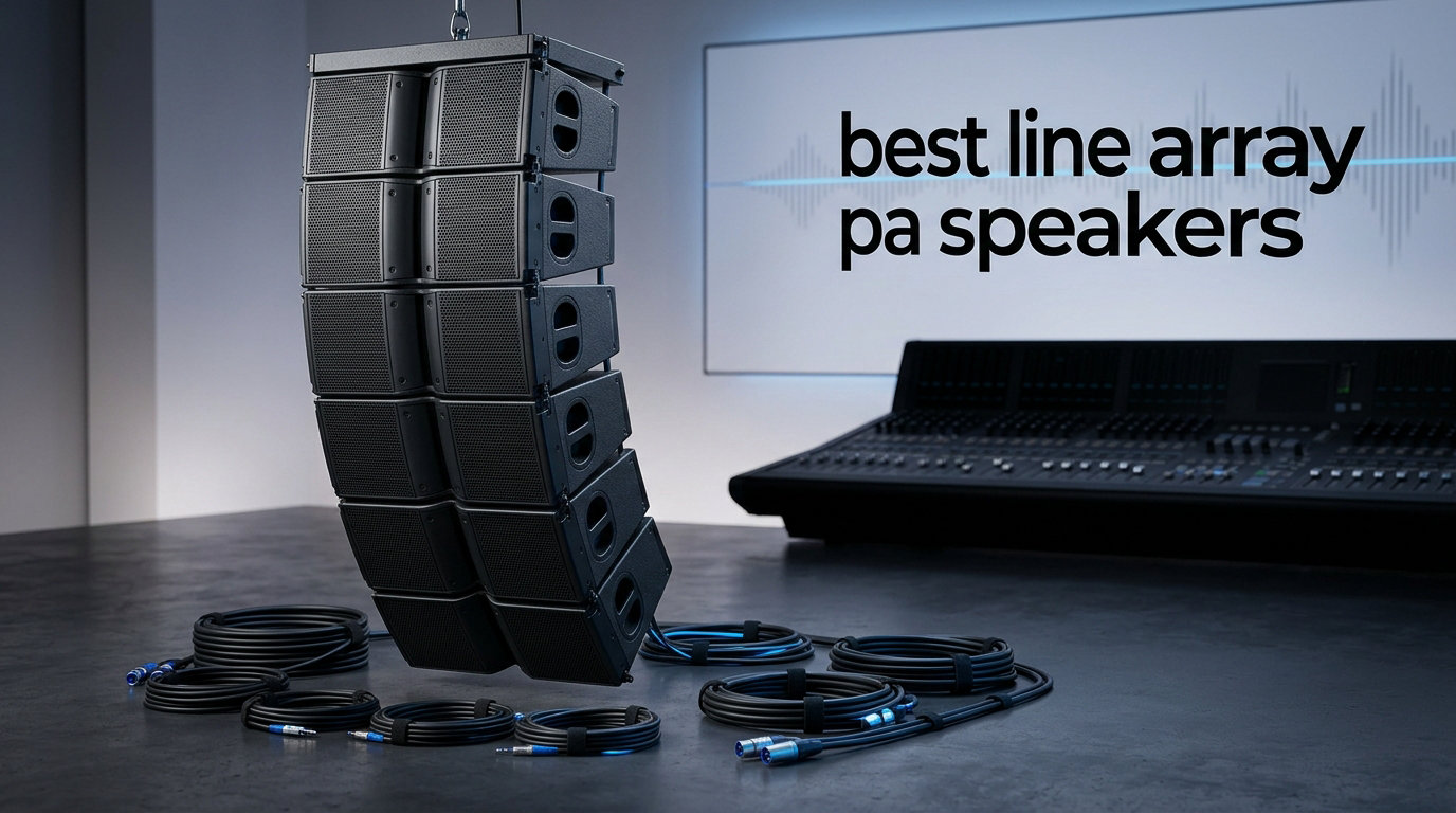 best line array pa speakers