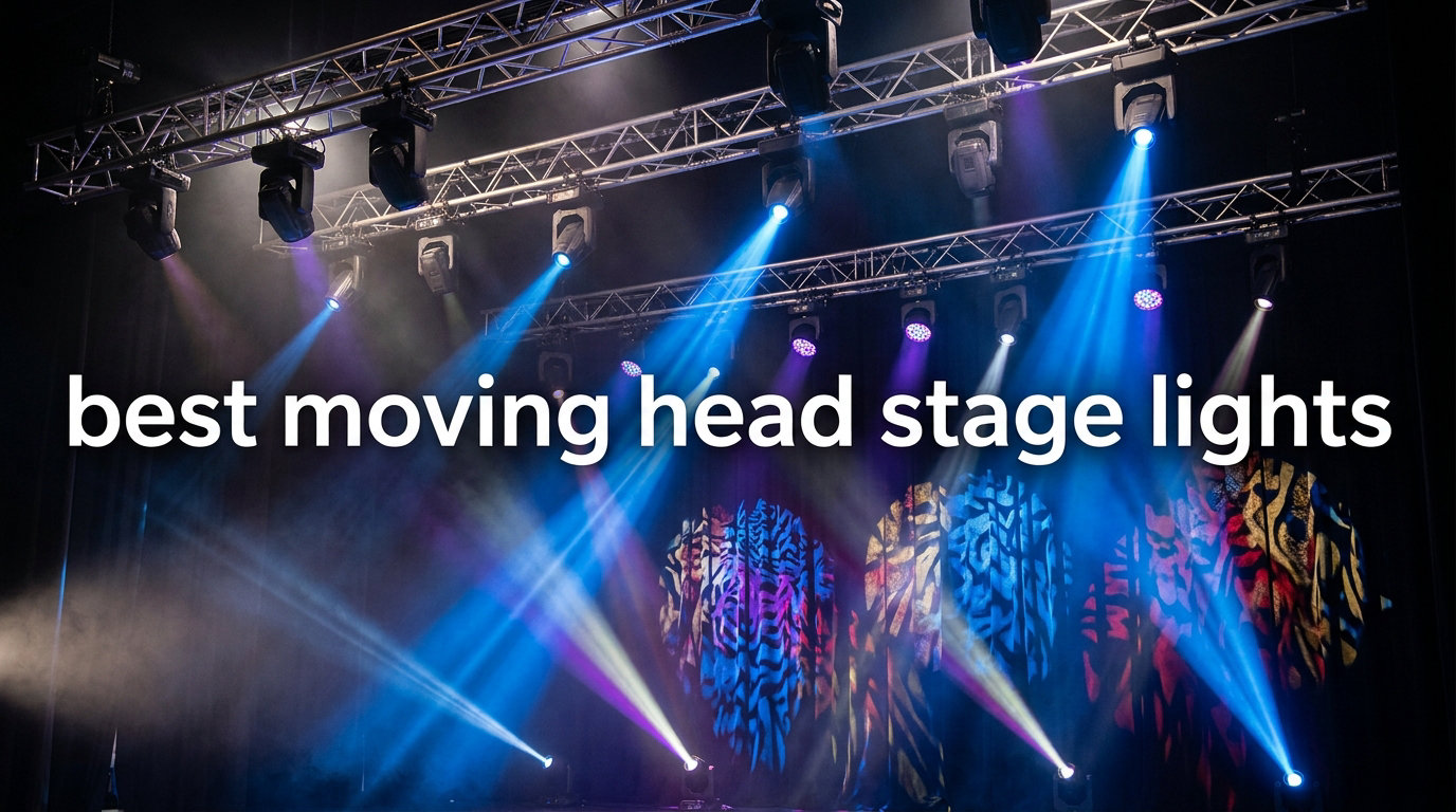 best moving head stage lights
