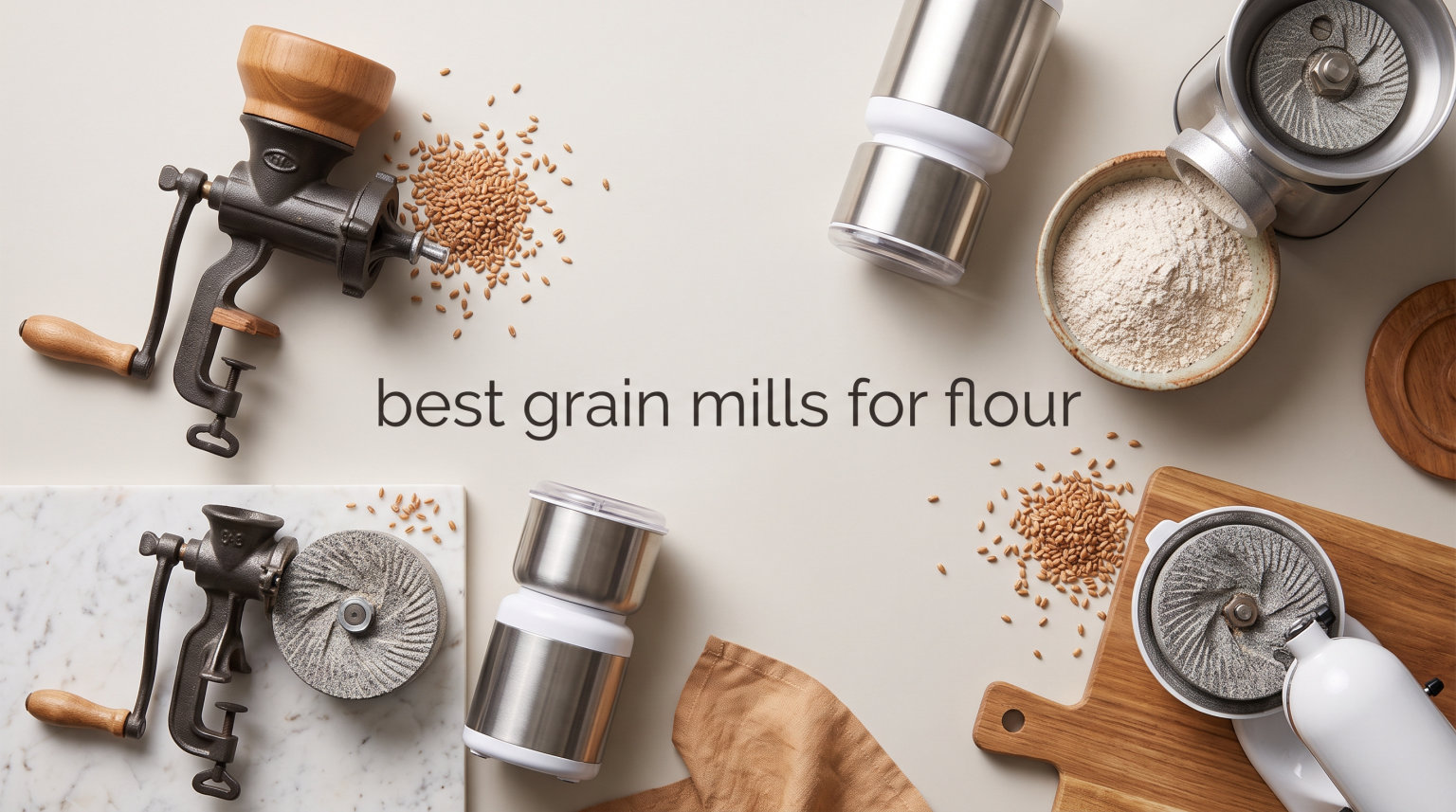 best grain mills for flour