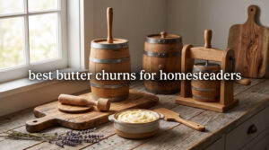 best butter churns for homesteaders