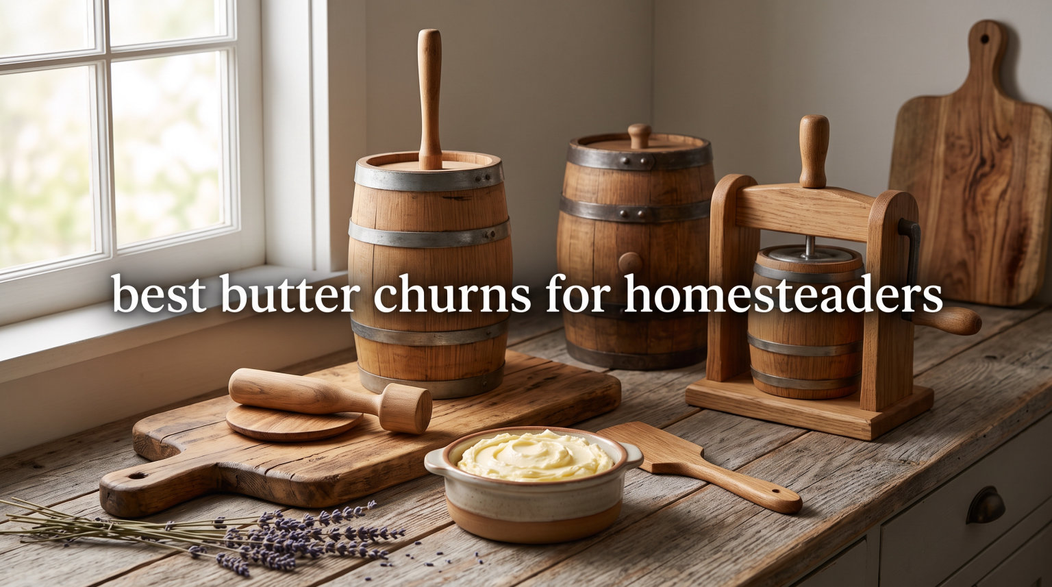 best butter churns for homesteaders