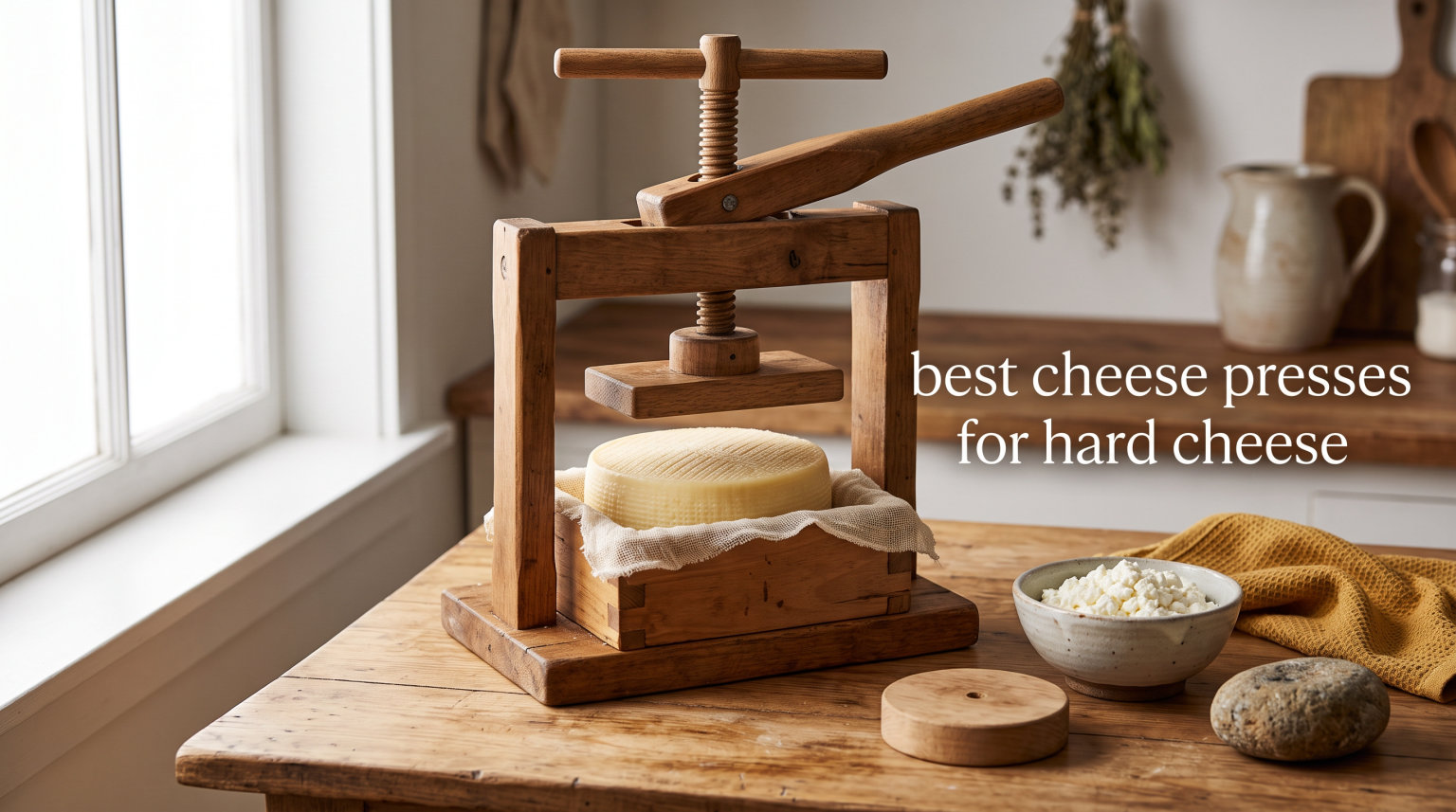 best cheese presses for hard cheese