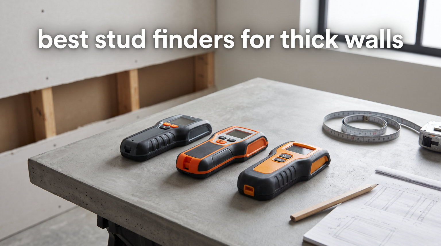 best stud finders for thick walls