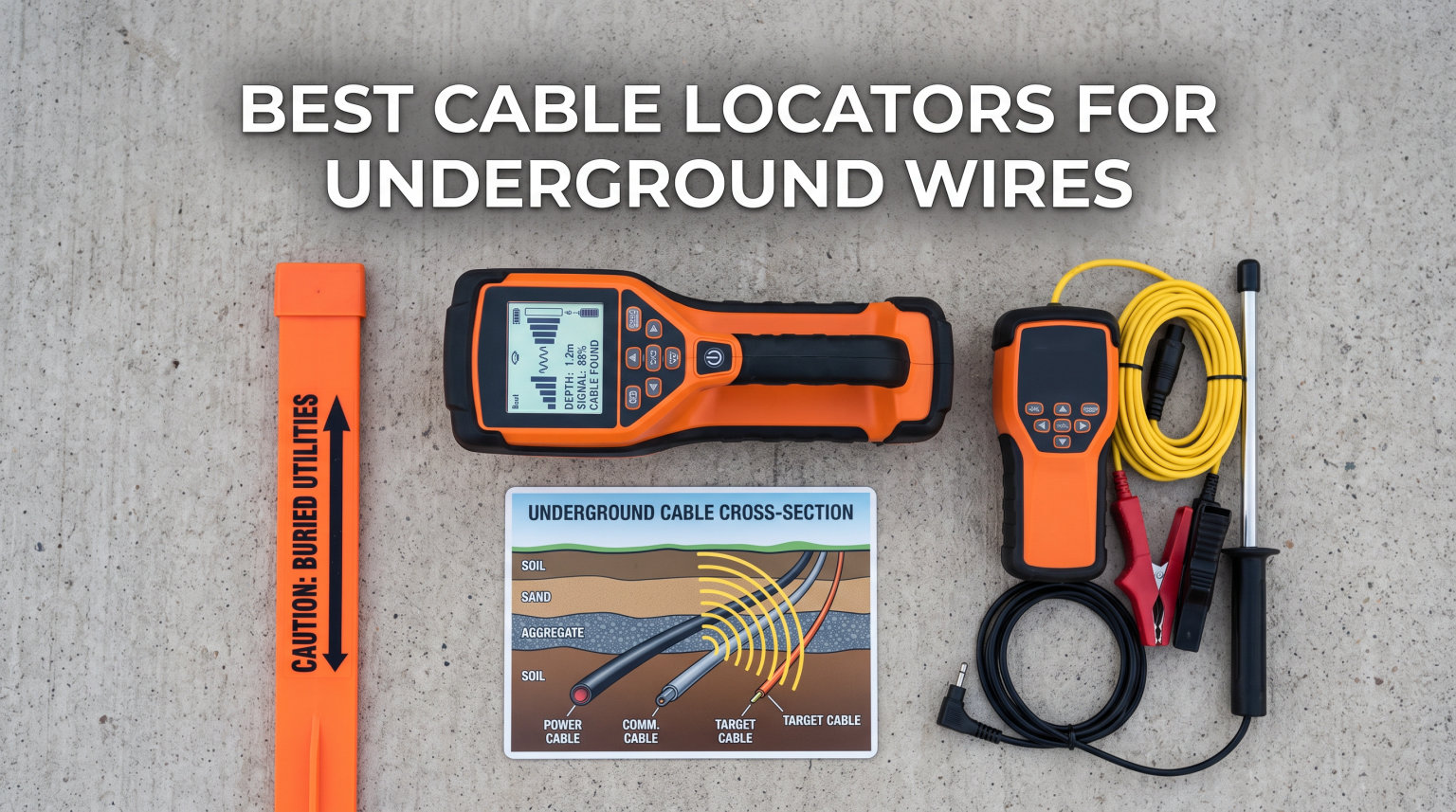 best cable locators for underground wires