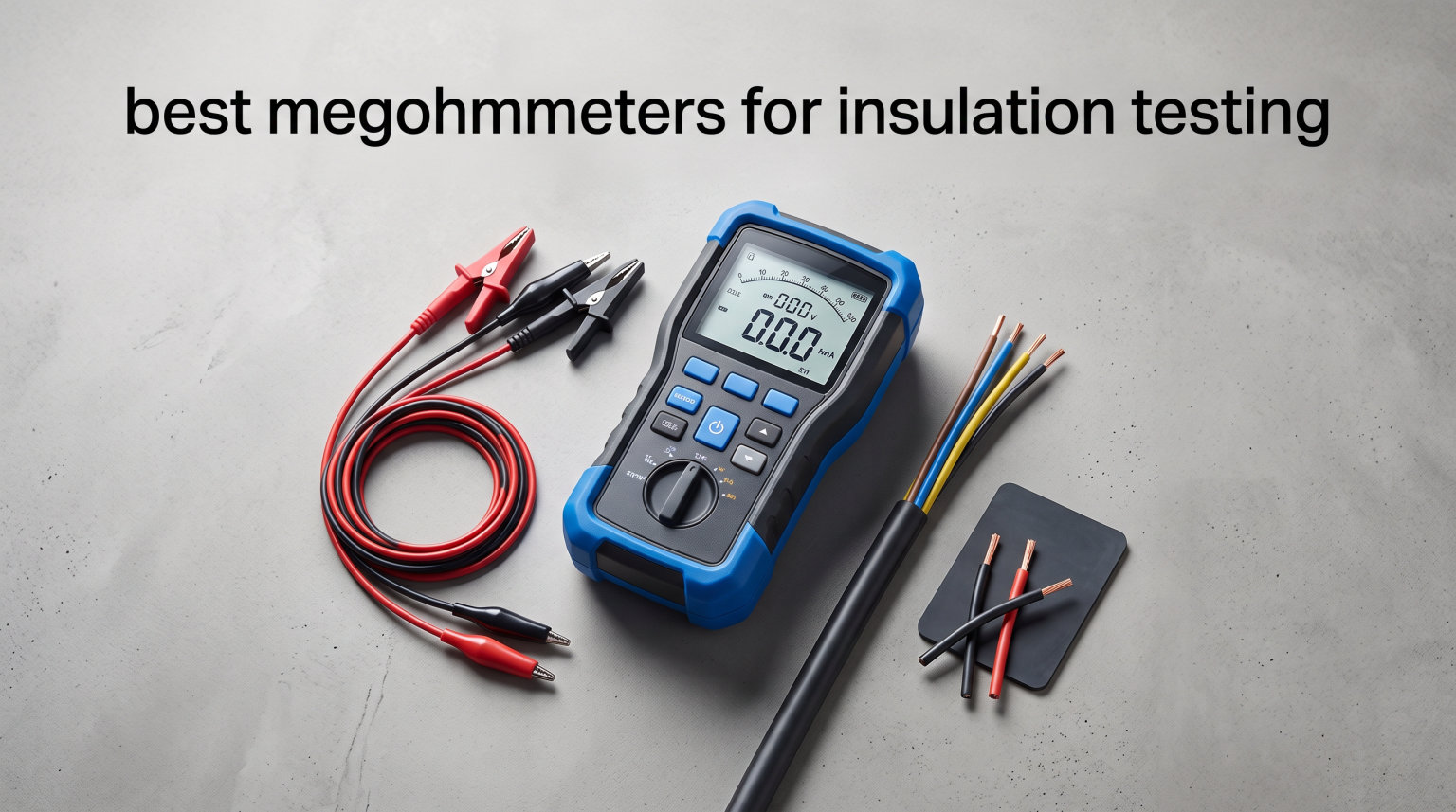 best megohmmeters for insulation testing