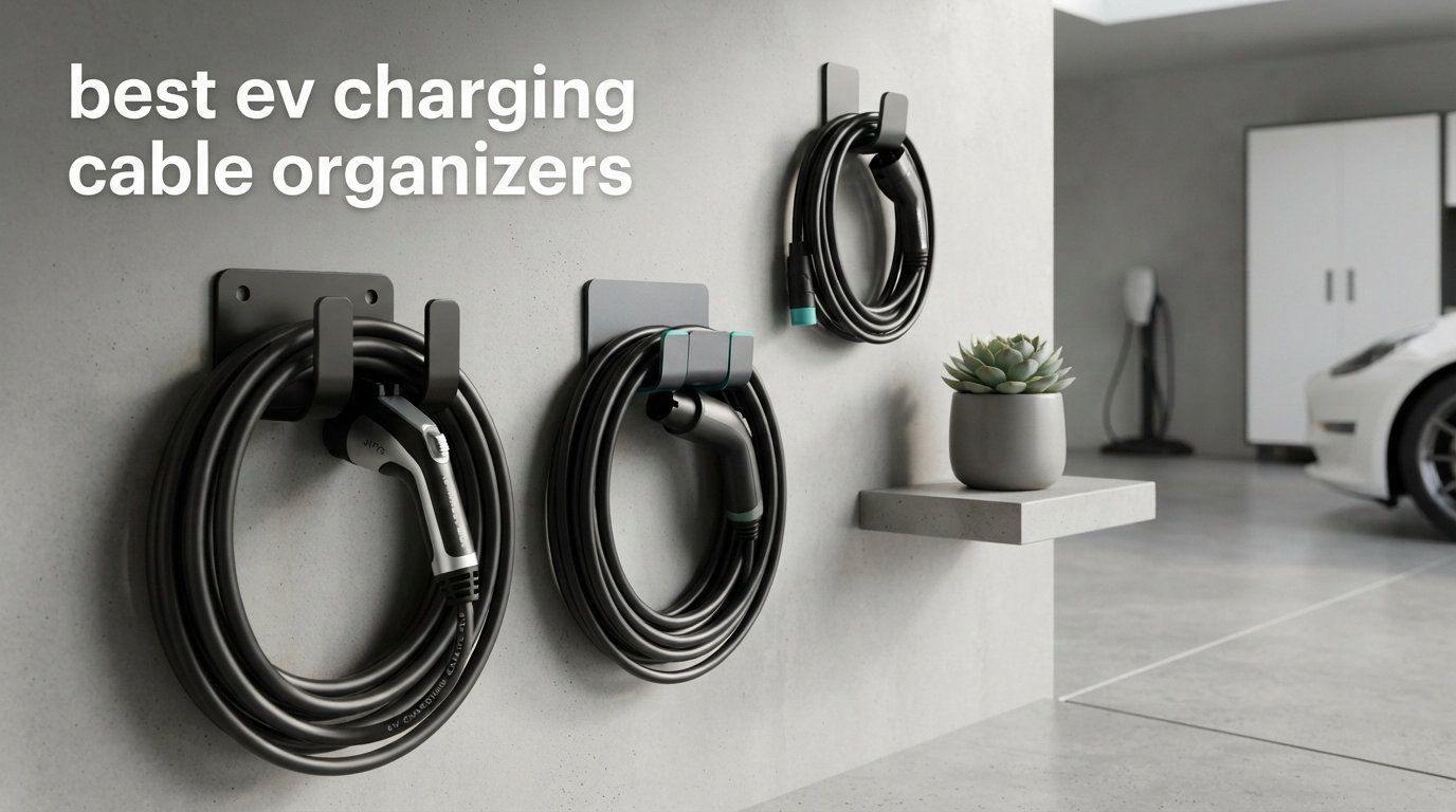 best ev charging cable organizers