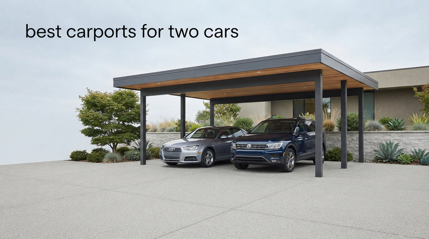 best carports for two cars