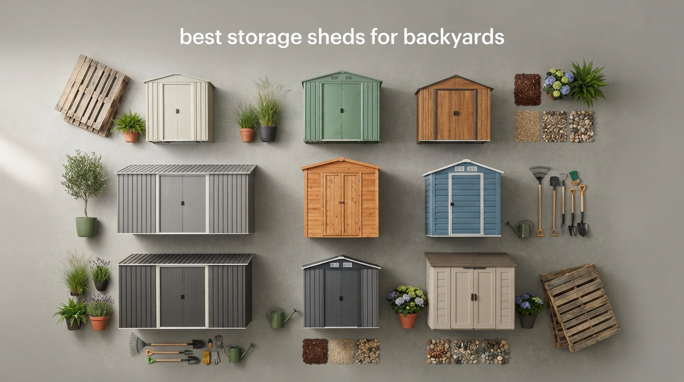 best storage sheds for backyards