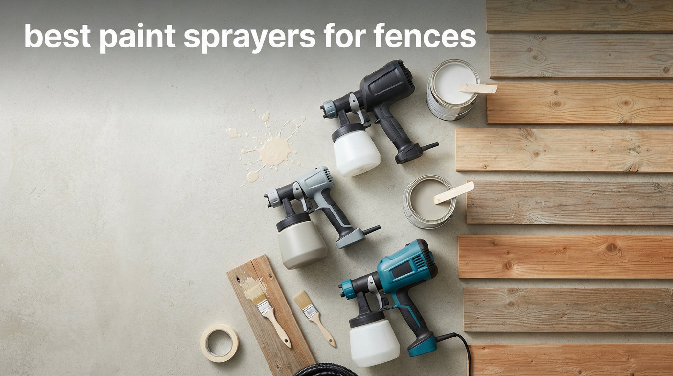 best paint sprayers for fences