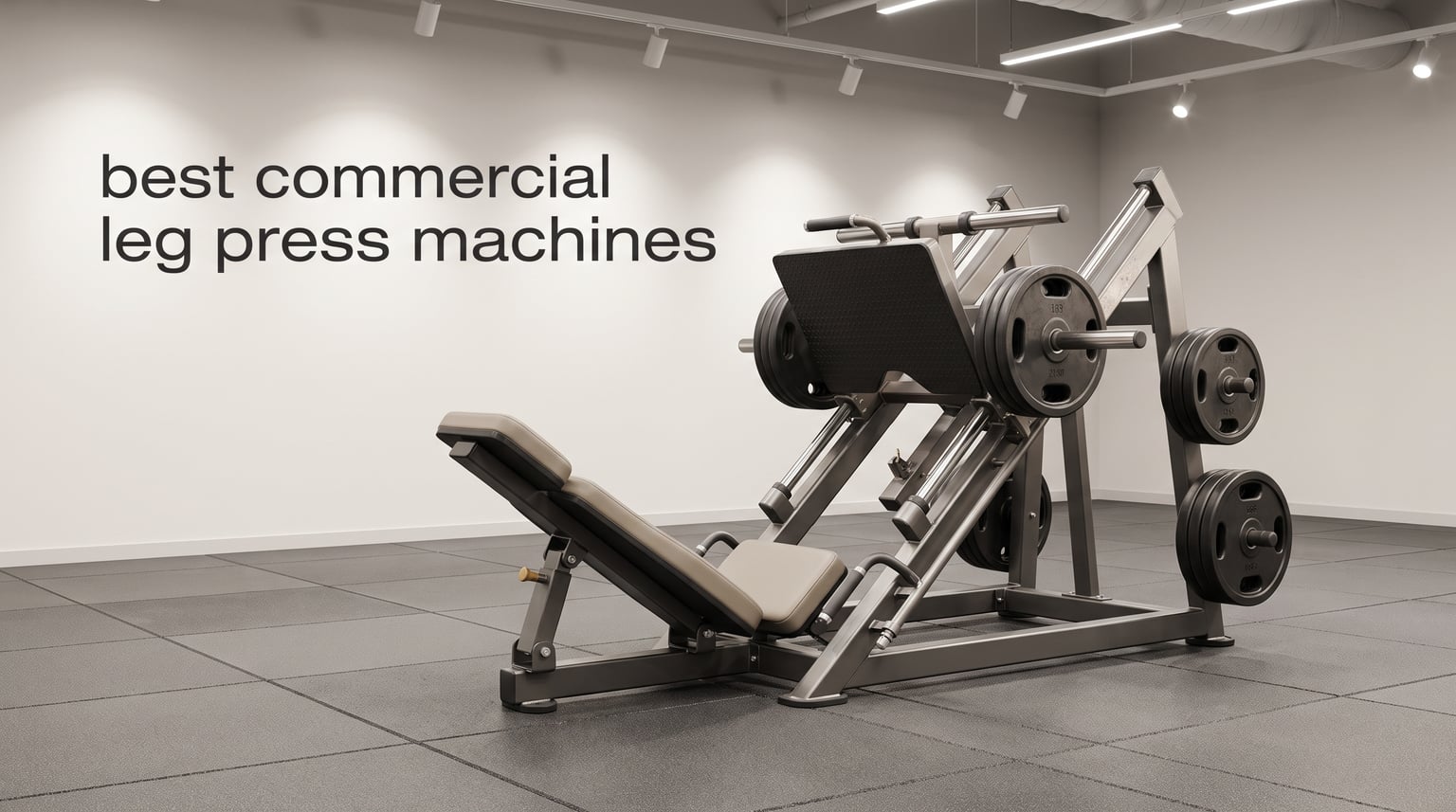 best commercial leg press machines