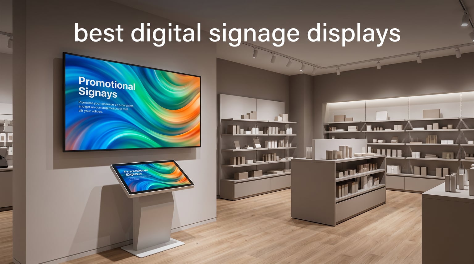 best digital signage displays