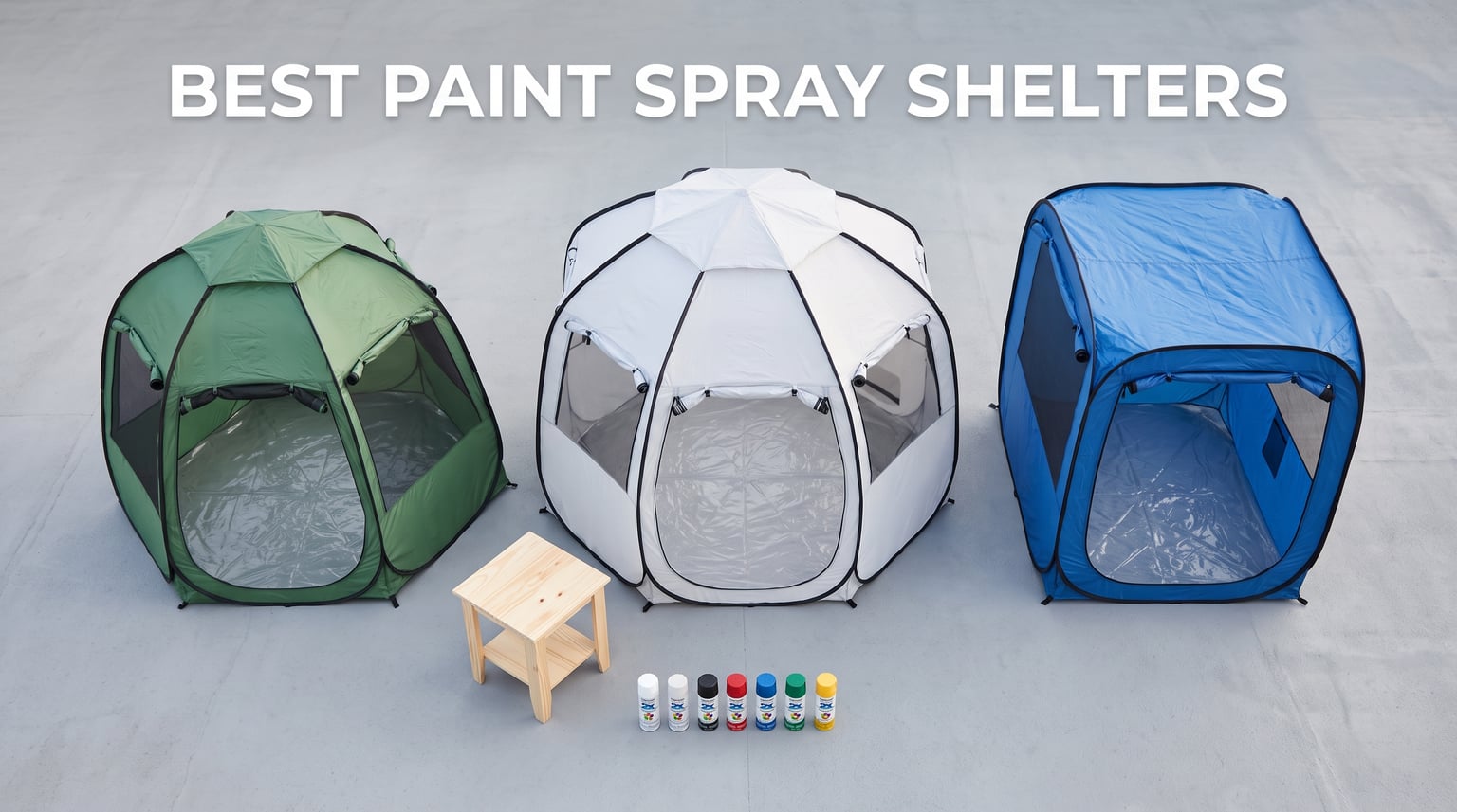 best paint spray shelters