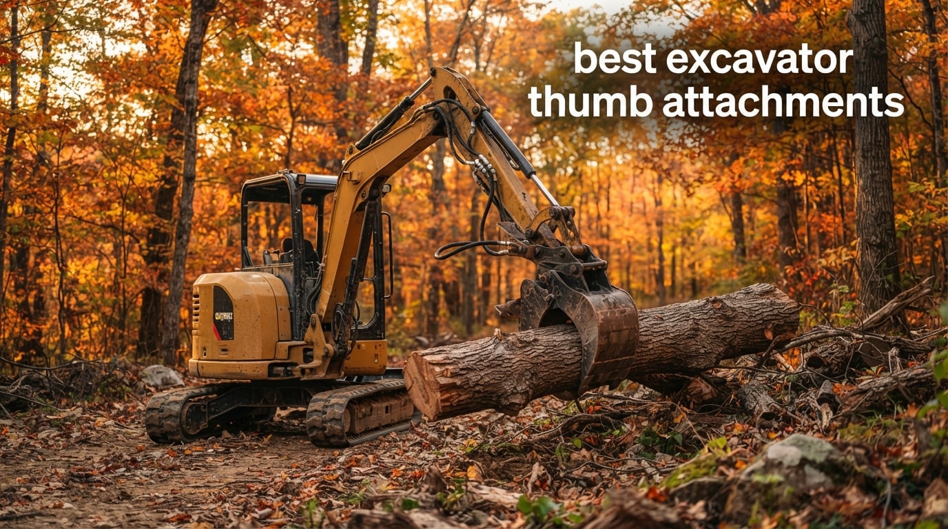best excavator thumb attachments
