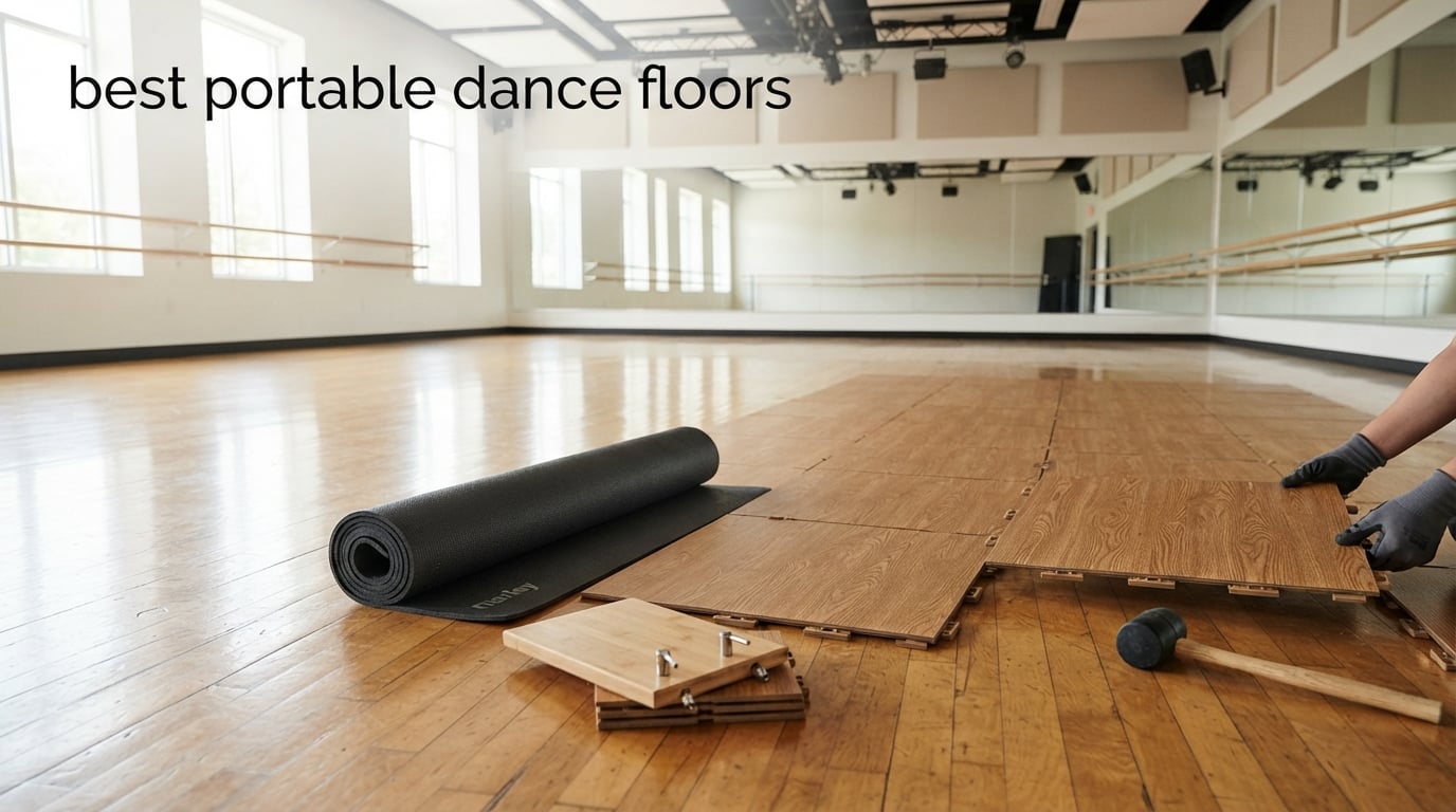 best portable dance floors