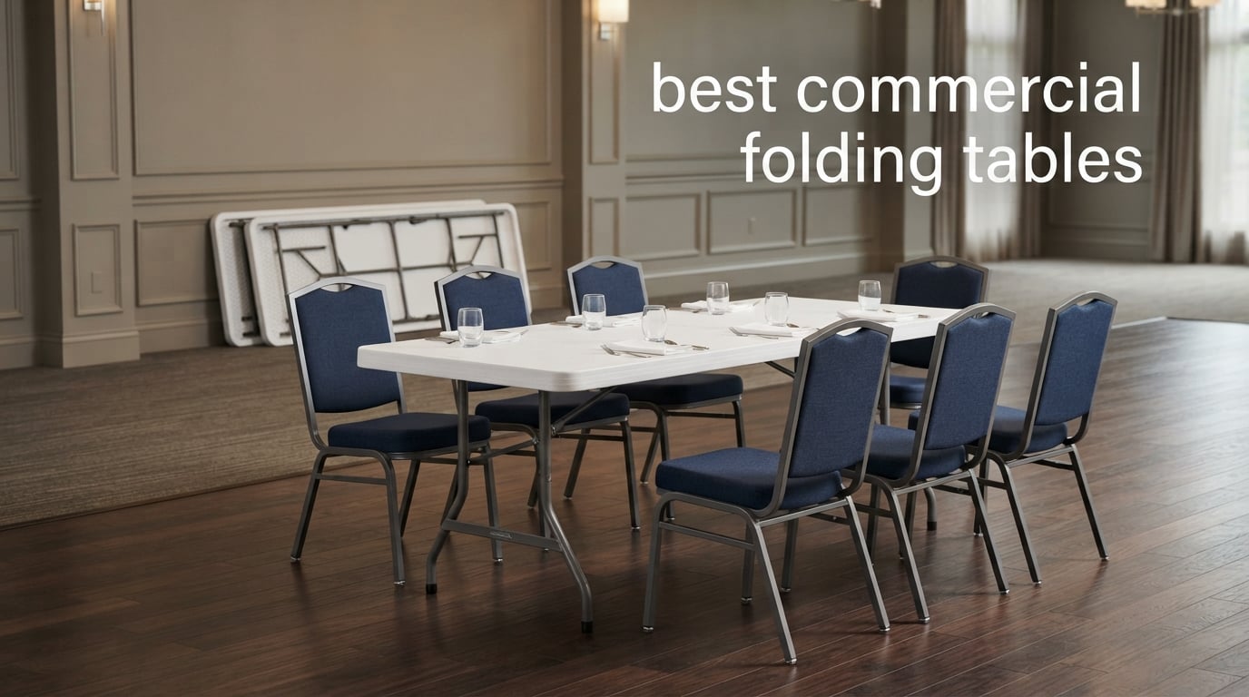 best commercial folding tables