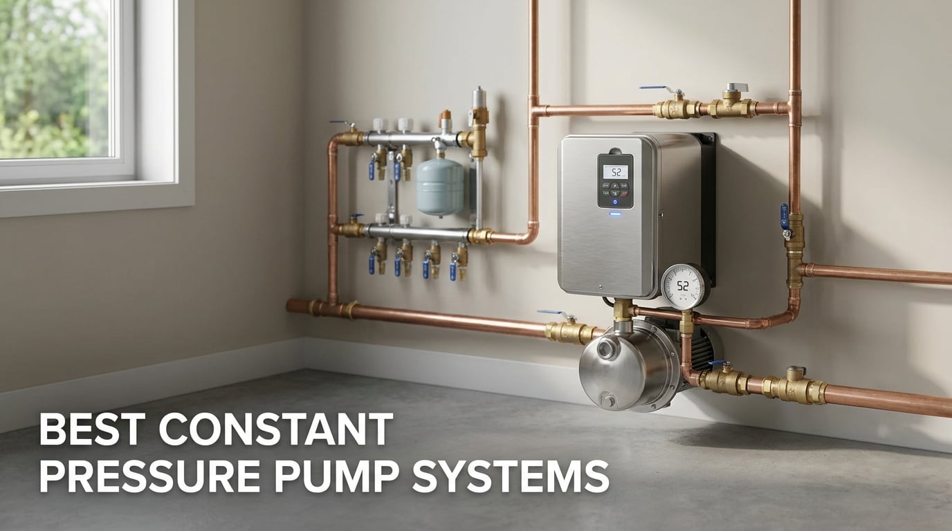 best constant pressure pump systems