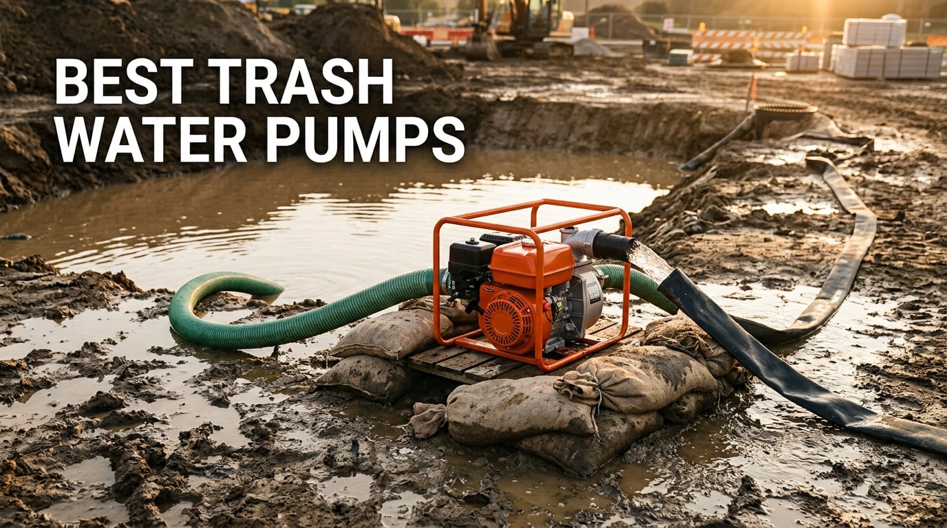 best trash water pumps