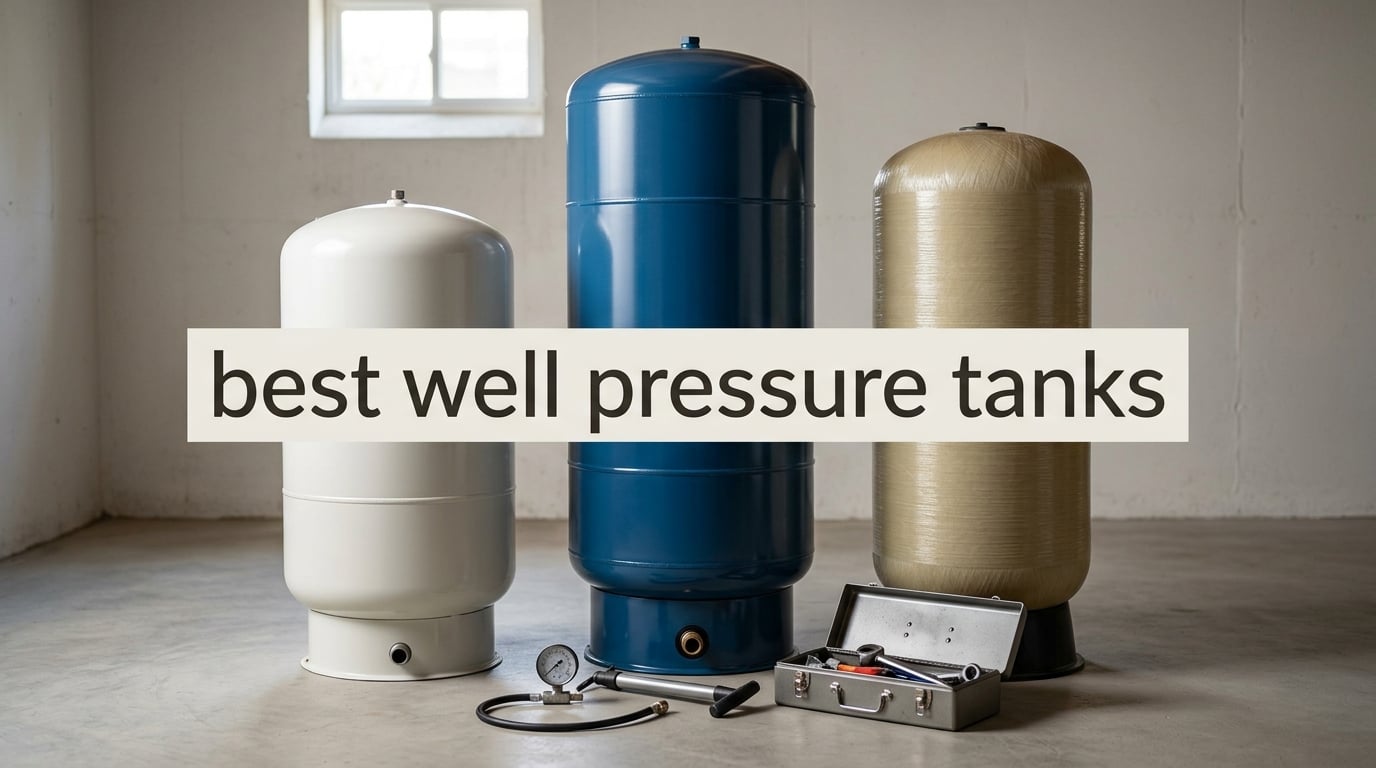 best well pressure tanks